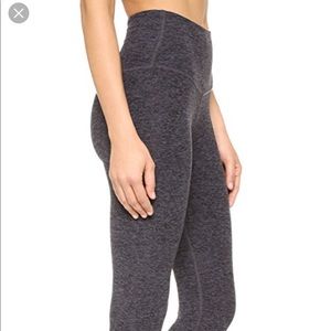 NEW Beyond Yoga Black Grey High Waist Leggings
